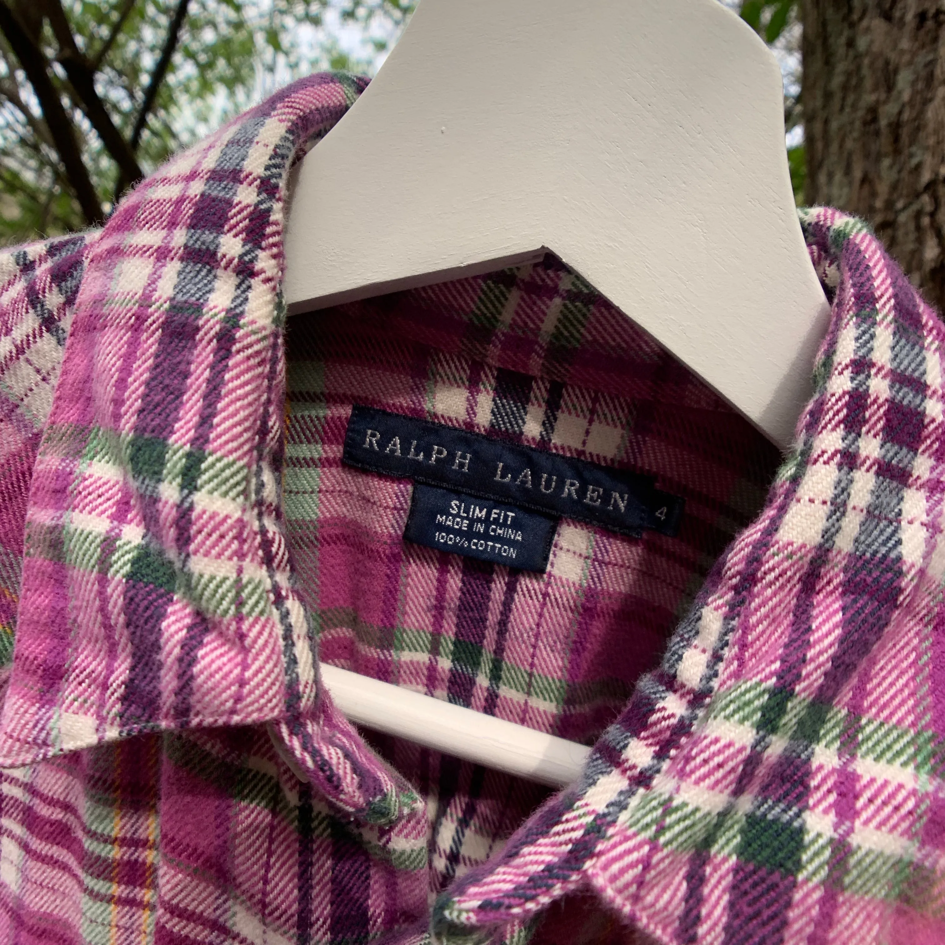 Vintage Ralph Lauren Distressed Flannel