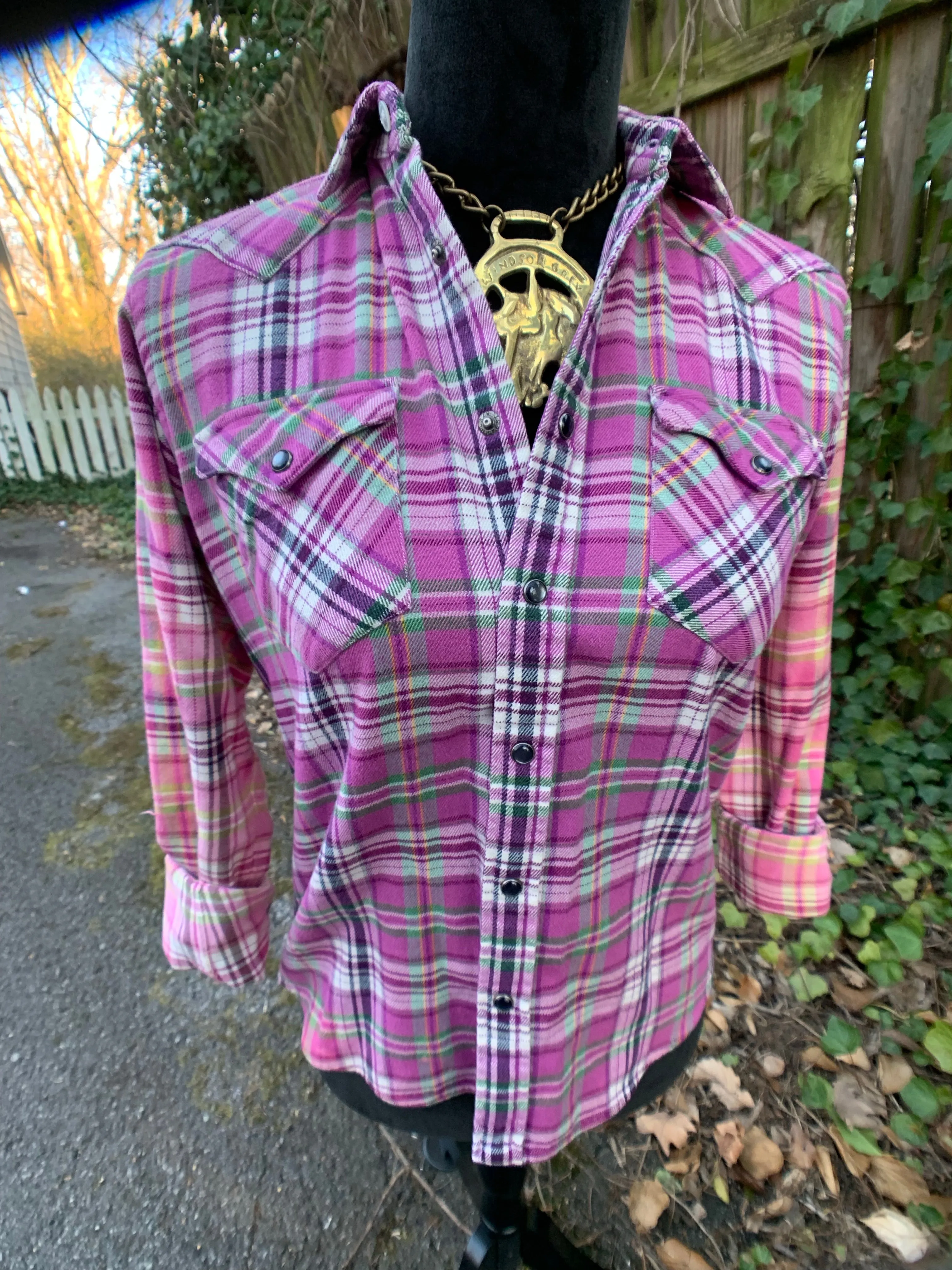 Vintage Ralph Lauren Distressed Flannel