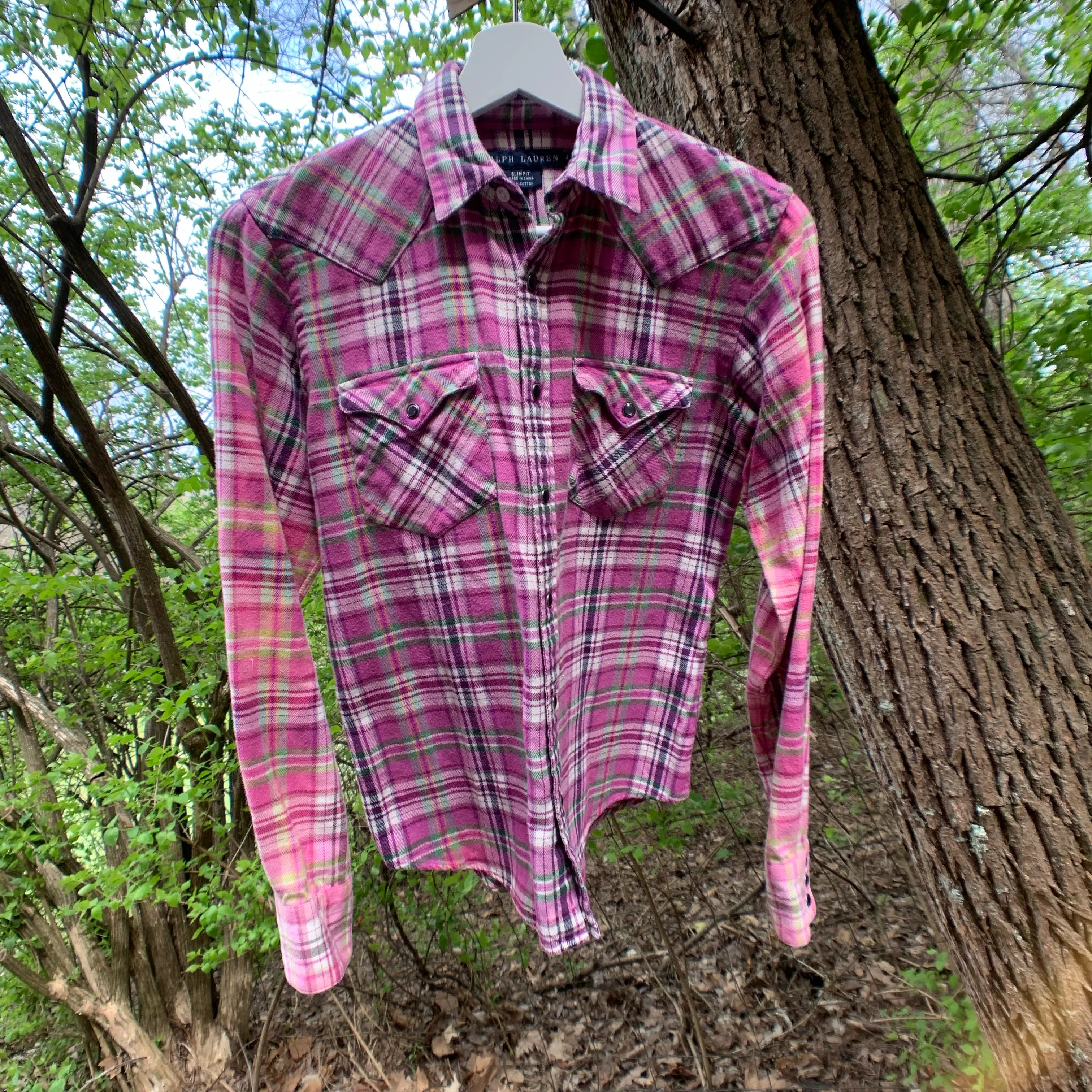 Vintage Ralph Lauren Distressed Flannel