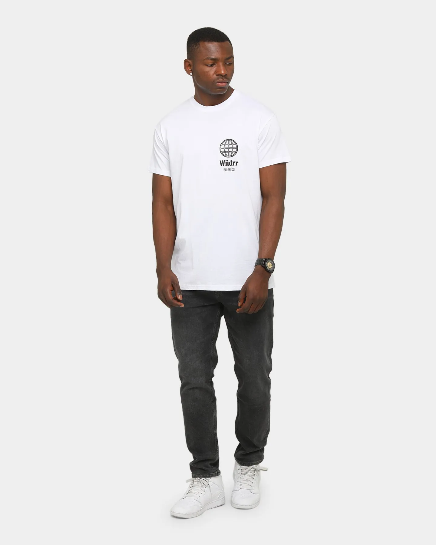 WNDRR Orbit Custom Fit T-Shirt White