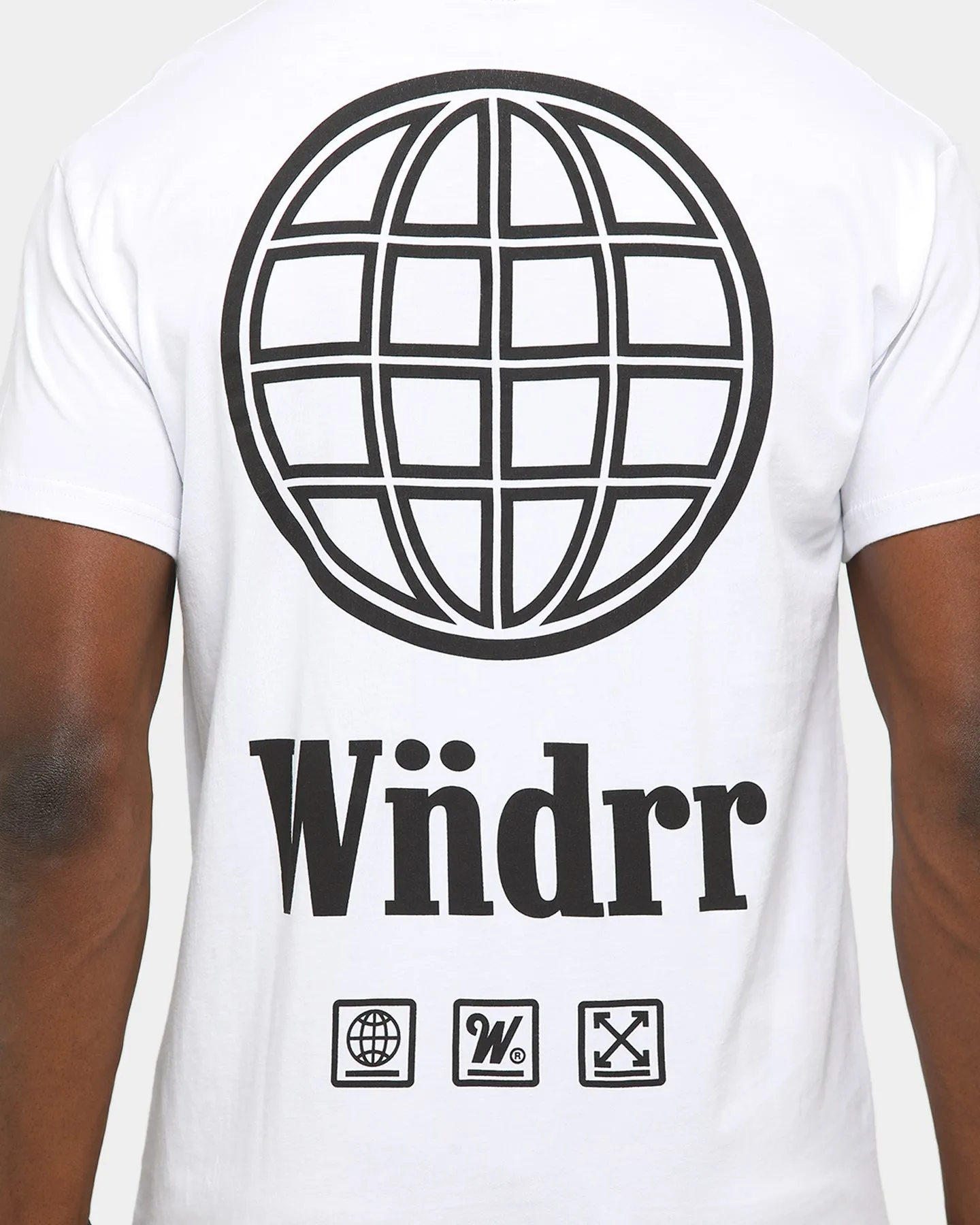 WNDRR Orbit Custom Fit T-Shirt White