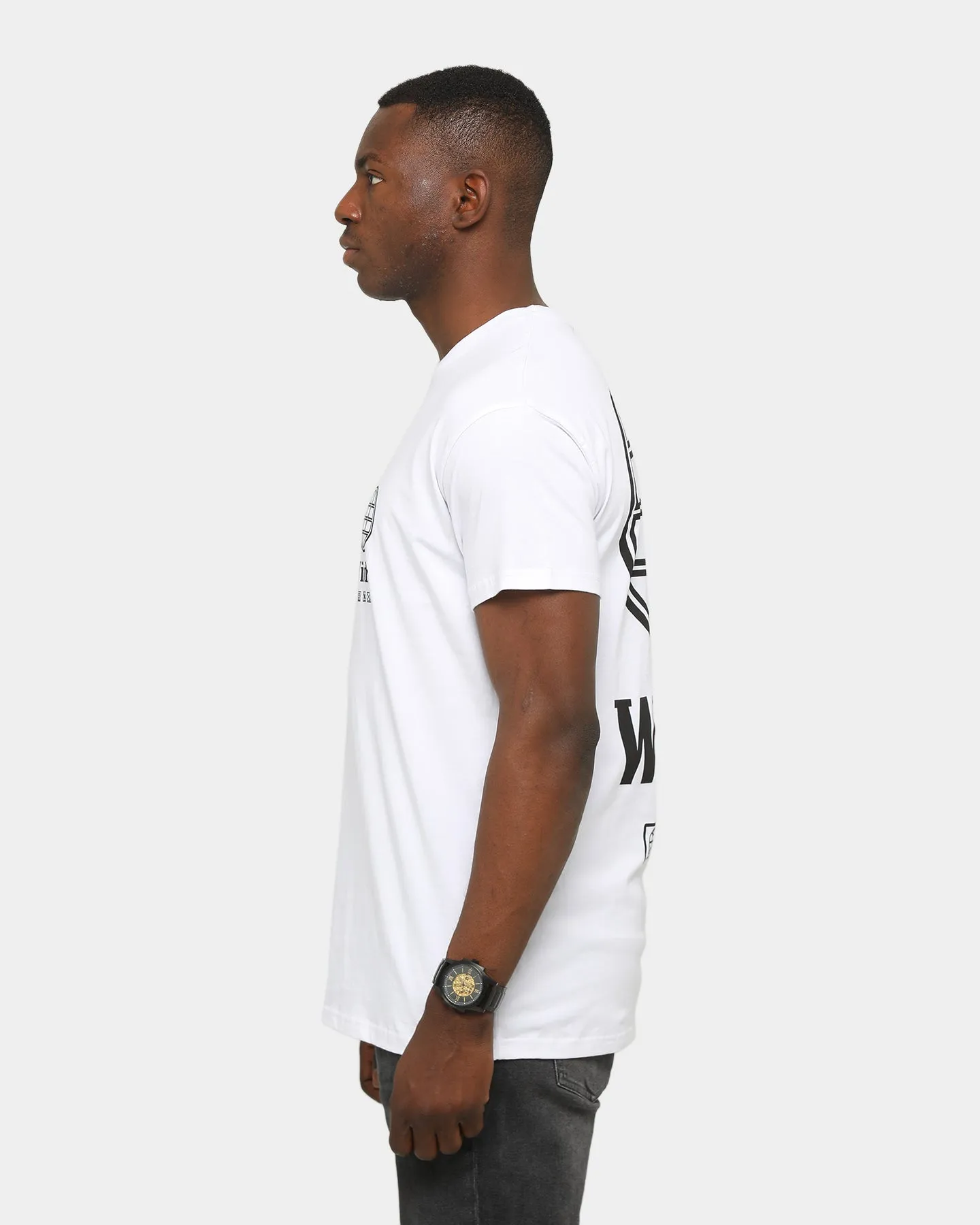 WNDRR Orbit Custom Fit T-Shirt White