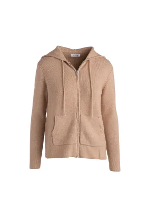 Zip Hoodie, Camel